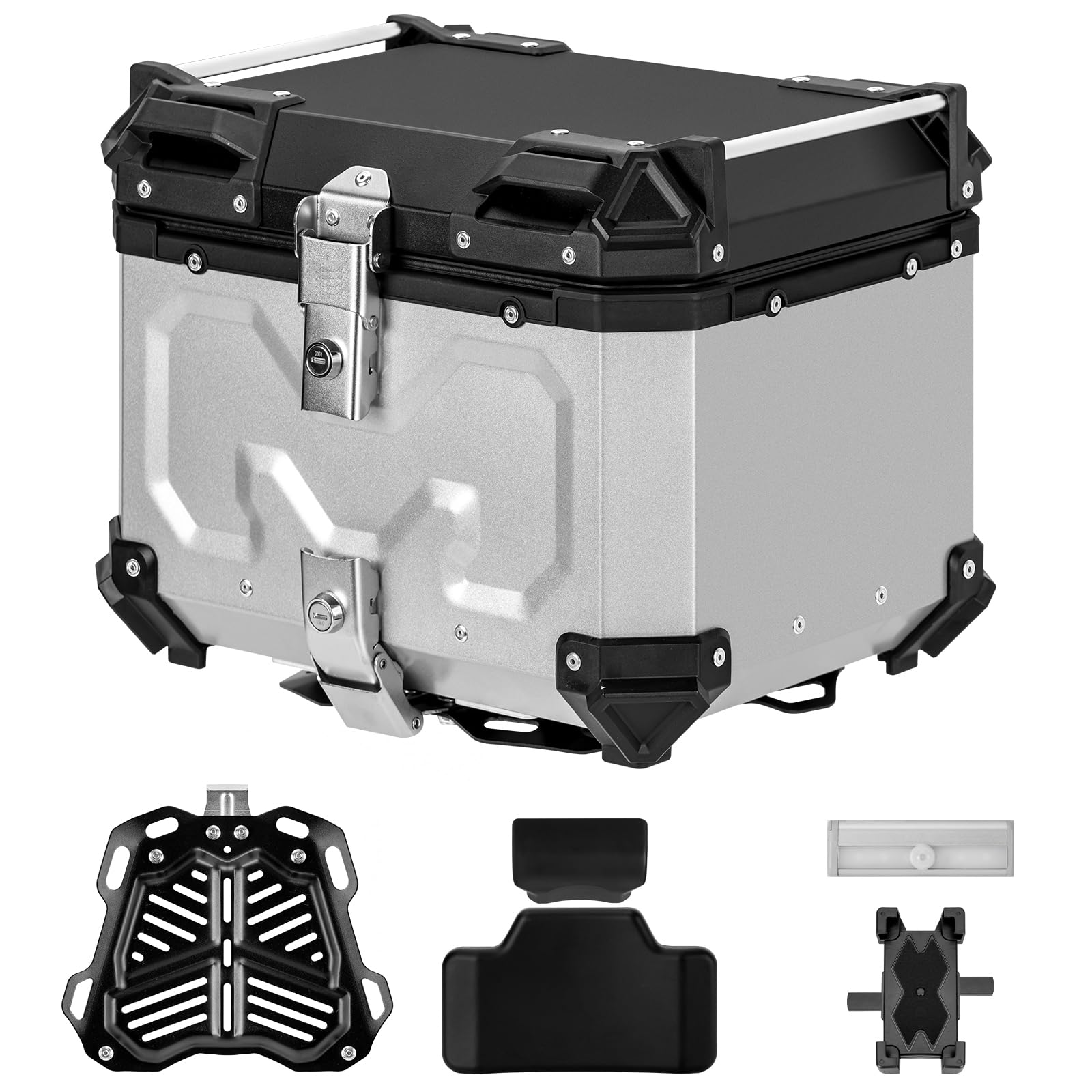 Amazon | MOTOSTAR バイク リアボックス バイク用 45L/55L/65L 大容量